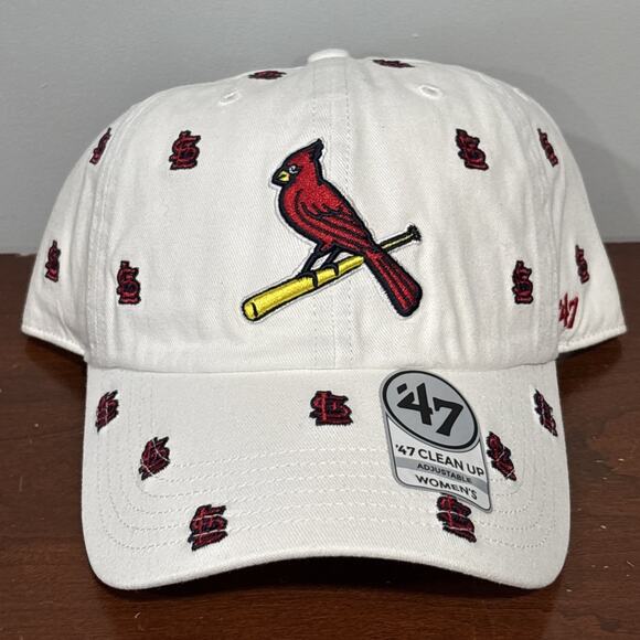 St Louis Cardinals MLB Baseball 47 Brand Confetti Adjustable Hat Women's - New - Picture 1 of 6